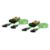 16 lime green cargo straps with s hooks 1100 lbs 2 pack