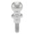 1 78 trailer ball 34 x 3 shank 2000 lbs chrome