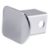 2 chrome plastic hitch tube cover