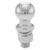 2 trailer ball 1 x 2 18 shank 6000 lbs chrome packaged