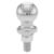 2 trailer ball 34 x 2 18 shank 3500 lbs chrome