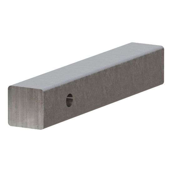 2 x 12 raw steel hitch bar