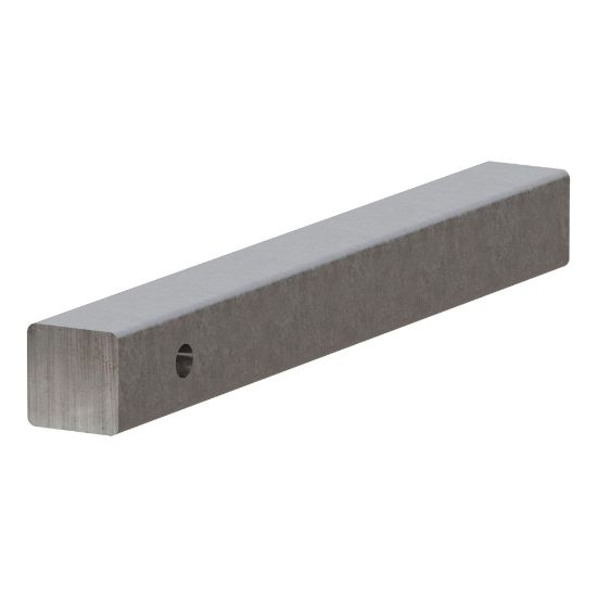 2 x 18 raw steel hitch bar