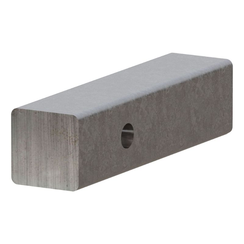 2 x 8 raw steel hitch bar