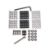 kuat ibex crossbar riser kit complete ibexa1a3b2c1d2d3