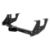 class 3 multi fit trailer hitch with 2 receiver