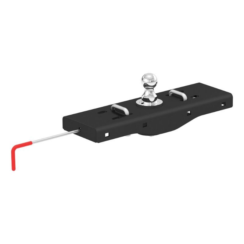 double lock ezr gooseneck hitch 2 516 ball 30k brackets required