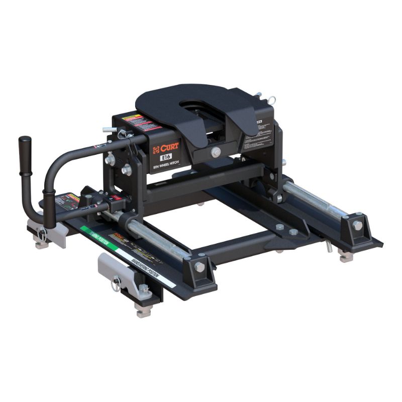 e16 sliding 5th wheel hitch 16k select silverado sierra 65 bed puck system