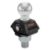 rockerball 2 516 cushion hitch ball 1 14 shank 12000 lbs packaged
