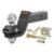 rockerball cushion hitch with 2 ball 2 shank 7500 lbs 3 drop