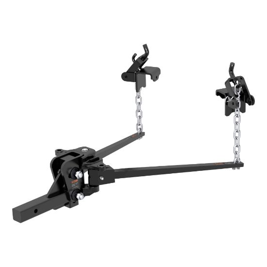 short trunnion bar weight distribution hitch 8k 10k lbs 28 38 bars