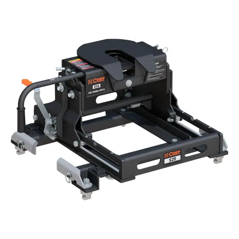 e16 sliding 5th wheel hitch 16k select silverado sierra 65 bed puck system