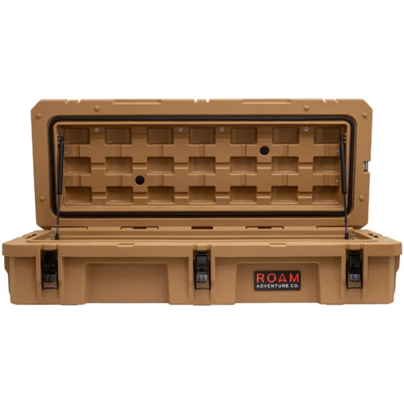 roam adventure rugged case 95l desert tan