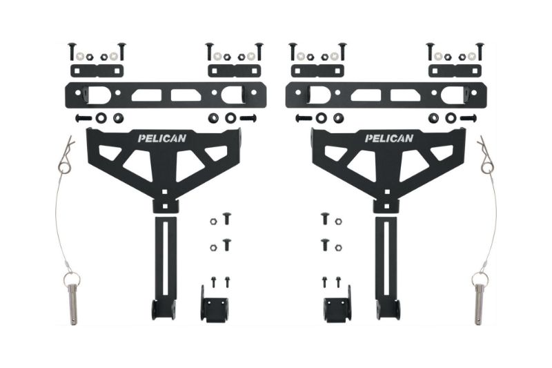 pelican cargo case cross bed mount ford