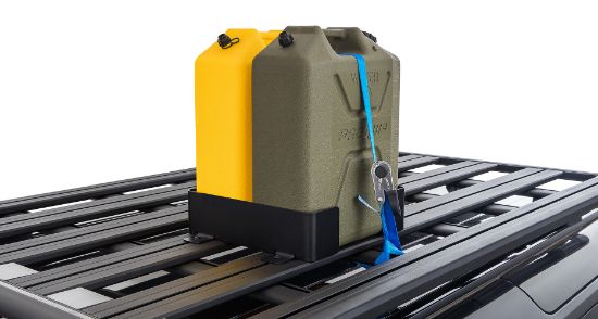 rhino rack pioneer double jerry can holder