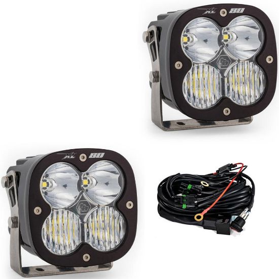 baja designs led light pods driving combo pattern pair xl80 series