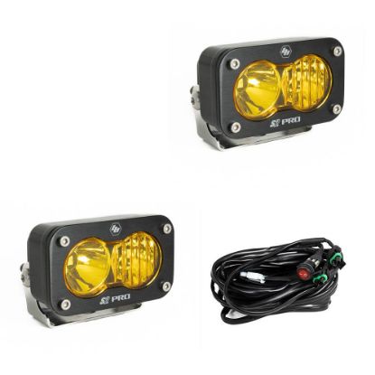 baja designs s2 pro pair drivingcombo led amber