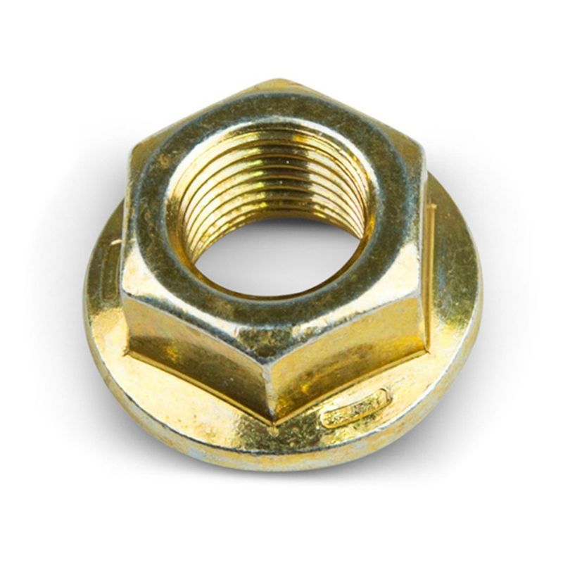 curt hex flange nut for axle u bolt 12 20 thread end