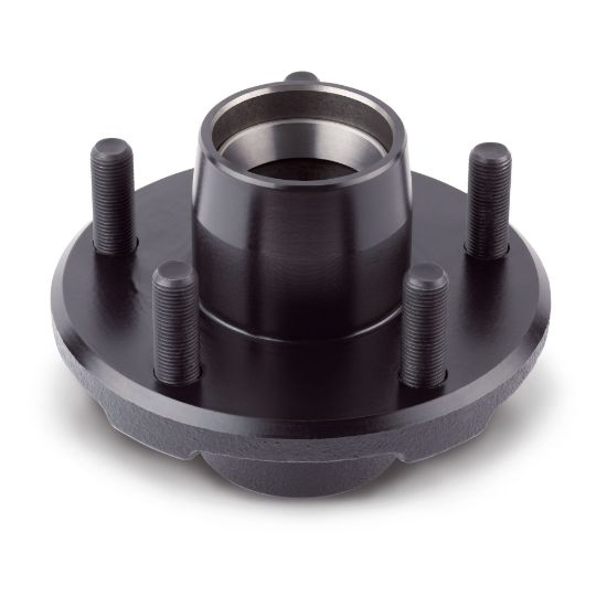 curt idler hub 5 on 45 55 hub flange 2200 lbs