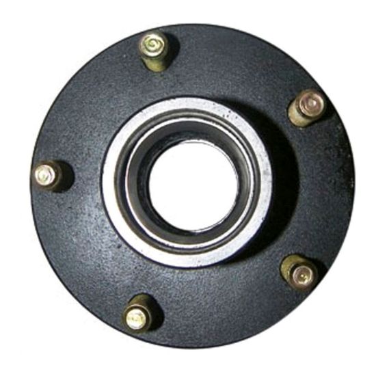 curt idler hub 5 on 45 650 hub flange 2200 lbs