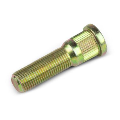 curt trailer axle wheel bolt 0689 knurl 916 18 thread end 2 516 shoulder length