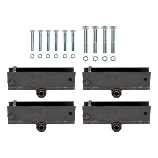 curt trailer axle attaching parts ap suspension kit for 10000 lb triple axles 42 14