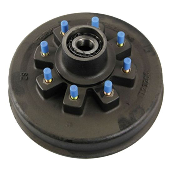 curt threaded trailer idler hub 12k 8 on 6 12 16 17 12 wheel size 58 studs