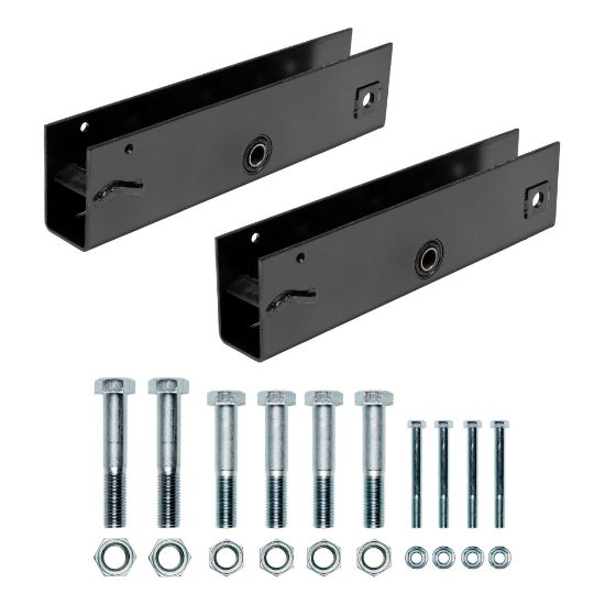 curt trailer axle attaching parts ap suspension kit for 12000 16000 lb slipper tandem axles 48 14