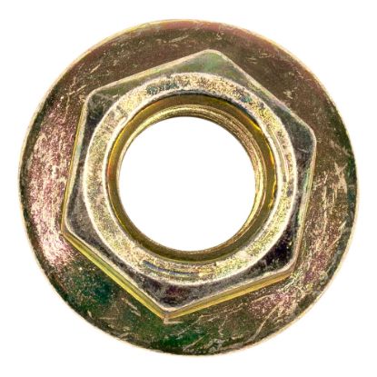 curt hex flange nut for axle u bolt 916 18 thread end