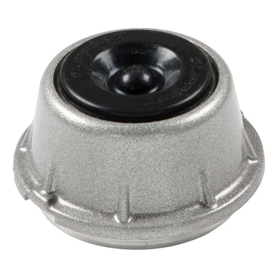 curt premium dust cap with plug for 2000 to 3500 lb axle hubs