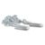 curt 48 safety chain with 2 s hooks 5000 lbs clear zinc
