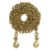 curt 25 transport binder safety chain with 2 clevis hooks 18800 lbs yellow zinc
