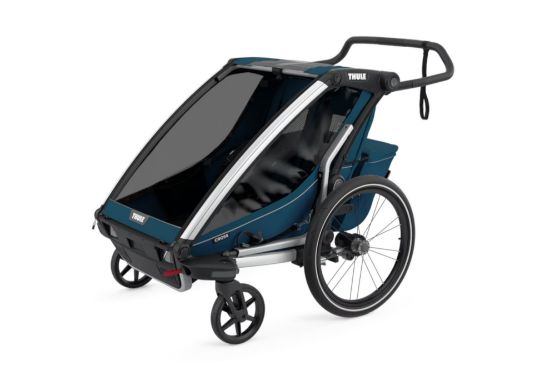 thule chariot cross 2 majolica blue