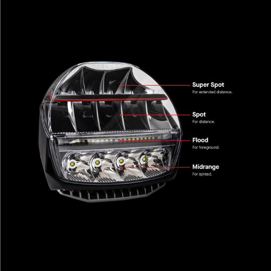 Picture of ARB Driving Lights 2 X Light 1 X Harn Incl