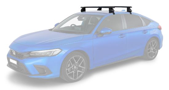 Picture of Rhino-Rack Vortex 2500 Black 2 Bar Roof Rack