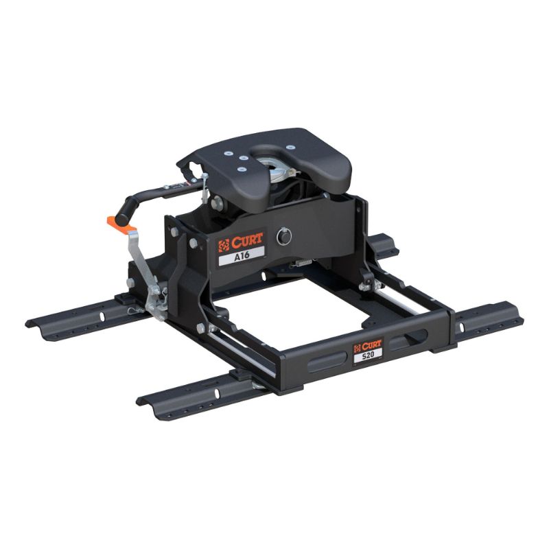 Picture of Curt A16 Sliding 5th Wheel Hitch with Rails, 16,000 lbs. - 16053
