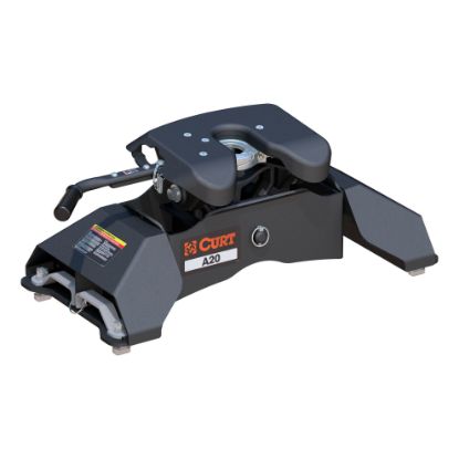 Picture of Curt A20 5th Wheel Hitch, Select Ford F-250, F-350, F-450, 8 Bed Puck System