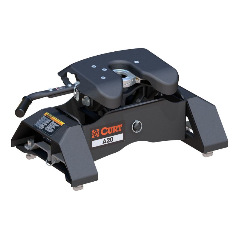 Picture of Curt A20 5th Wheel Hitch, Select Silverado, Sierra 2500, 3500 HD, 8 Bed Puck System