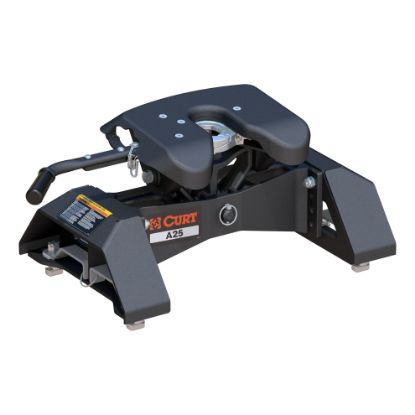 Picture of Curt A25 5th Wheel Hitch, Select Silverado, Sierra 2500, 3500 HD, 8 Bed Puck System