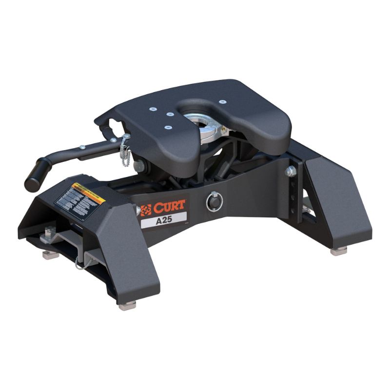 Picture of Curt A25 5th Wheel Hitch, Select Silverado, Sierra 2500, 3500 HD, 8 Bed Puck System
