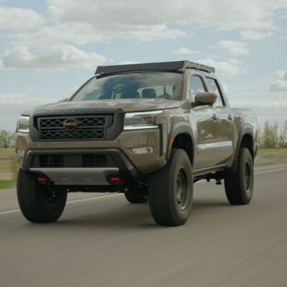 Picture of Prinsu 3rd Gen Nissan Frontier Roof Rack / 40" Cutout