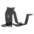 Picture of Curt Class 1 Fixed-Tongue Trailer Hitch with 3/4" Trailer Ball Hole
