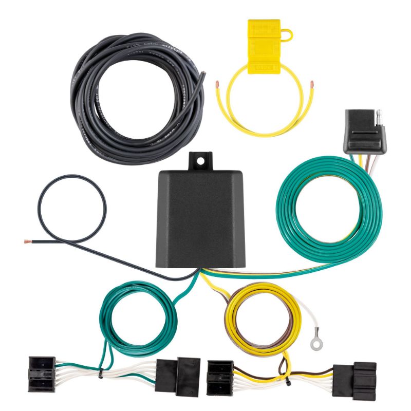 Picture of Curt Custom Wiring Harness, 4-Way Flat Output, Select BMW X3 - 56533
