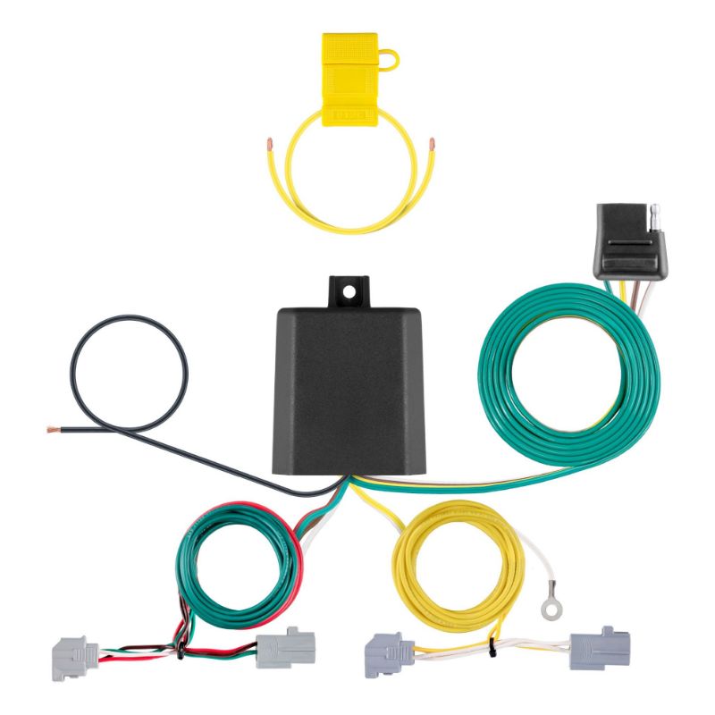 Picture of Curt Custom Wiring Harness, 4-Way Flat Output, Select Toyota Crown - 56536