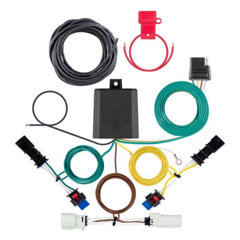 Picture of Curt Custom Wiring Harness, 4-Way Flat Output, Select Buick Envista - 56542