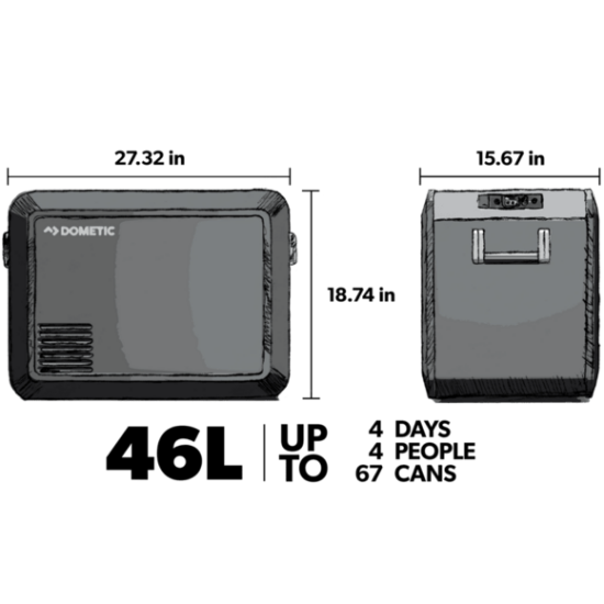 Picture of Dometic CFX3 45 Powered Cooler