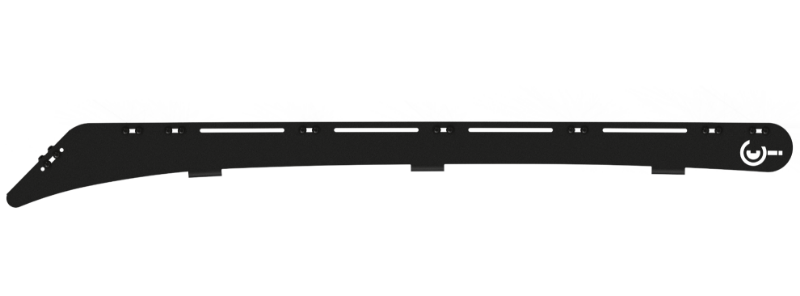 Picture of Prinsu 3rd Gen Toyota Tundra Double Cab Roof Rack  2022  Standard  Black