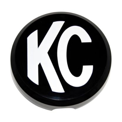 Picture of KC HiLiTES Cover - 6 Inch Rnd Black w, Wht KC Hard (ea)