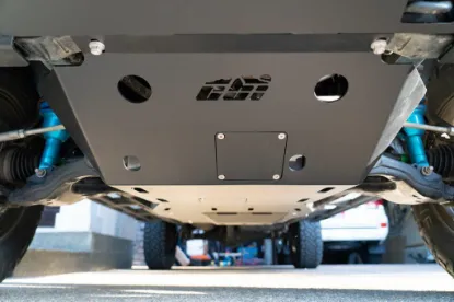Picture of CBI Offroad T2T3 Toyota Tacoma Front Skid Plate 2005-Current - Steel - Powder Coat Black