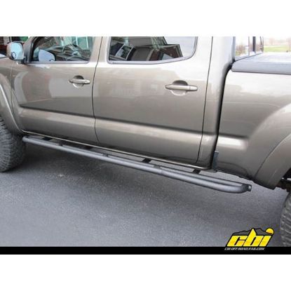Picture of CBI Offroad T2T3 Toyota Tacoma Classic Bolt-On Rock Sliders